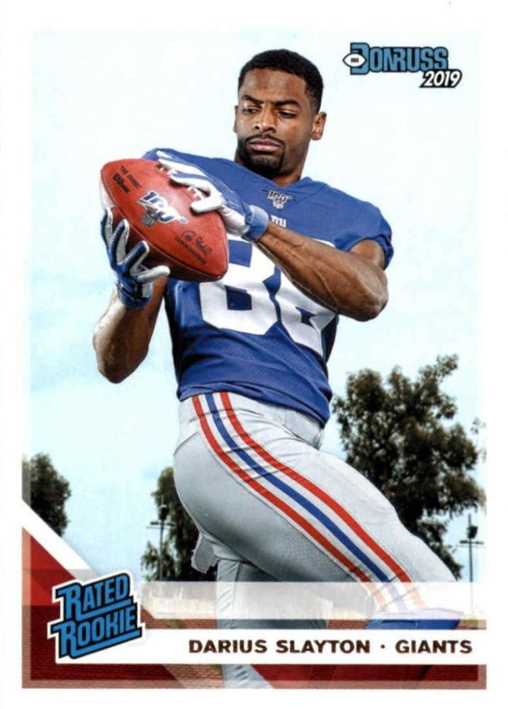 #338 Darius Slayton - New York Giants - 2019 Donruss Football