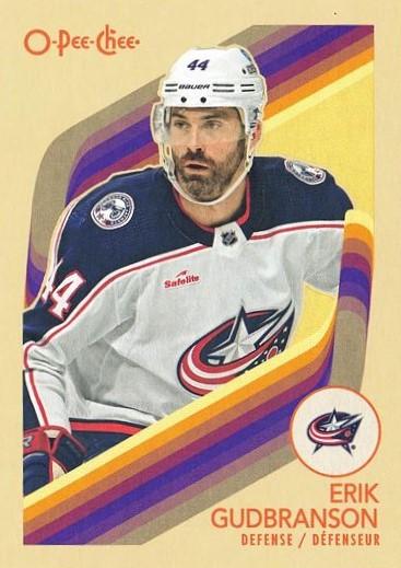 #338 Erik Gudbranson - Columbus Blue Jackets - 2023-24 O-Pee-Chee - Retro Hockey