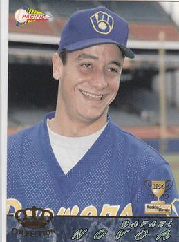 #338 Rafael Novoa - Milwaukee Brewers - 1994 Pacific Baseball