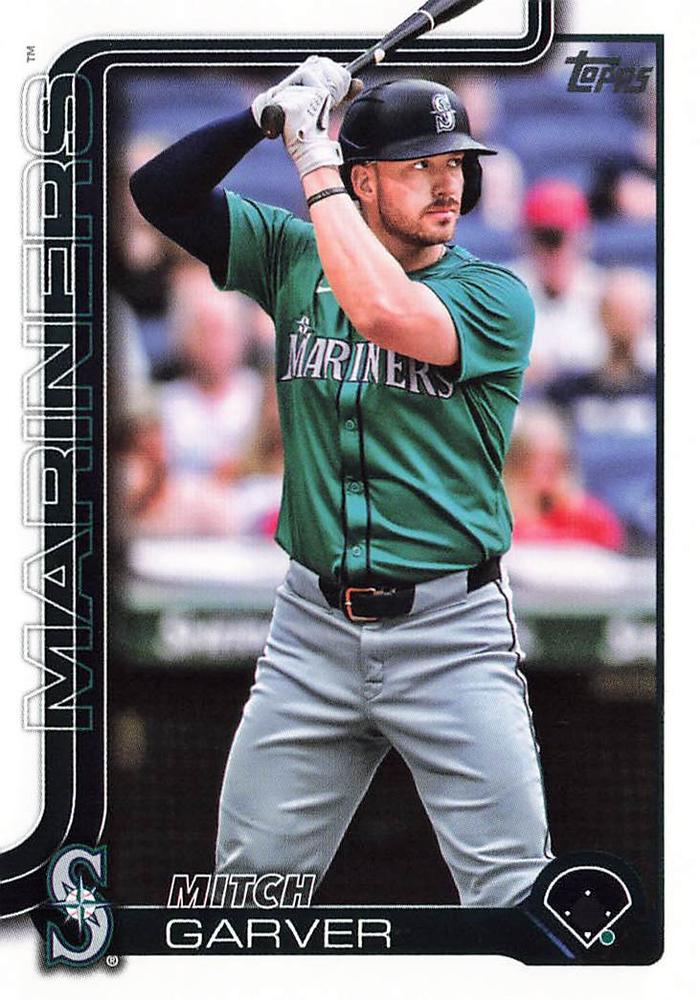 #338 Mitch Garver - Seattle Mariners - 2025 Topps Baseball