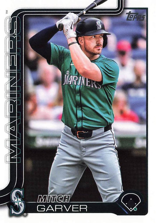 #338 Mitch Garver - Seattle Mariners - 2025 Topps Baseball