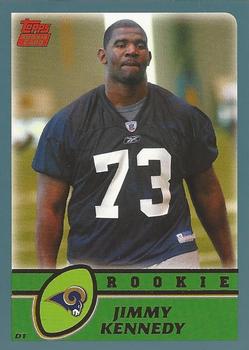 #338 Jimmy Kennedy - St. Louis Rams - 2003 Topps Football