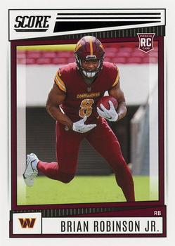#338 Brian Robinson Jr. - Washington Commanders - 2022 Score Football