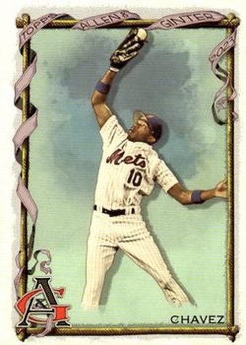 #338 Endy Chavez - New York Mets - 2023 Topps Allen & Ginter Baseball
