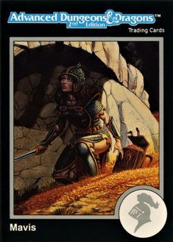 #338 Mavis - 1991 TSR Advanced Dungeons & Dragons - Silver