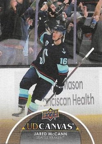 #C338 Jared McCann - Seattle Kraken - 2021-22 Upper Deck - UD Canvas Hockey