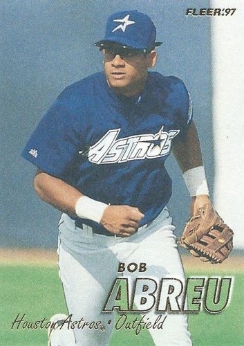 #338 Bob Abreu - Houston Astros - 1997 Fleer Baseball