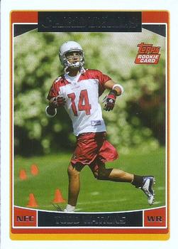 #338 Todd Watkins - Arizona Cardinals - 2006 Topps Football