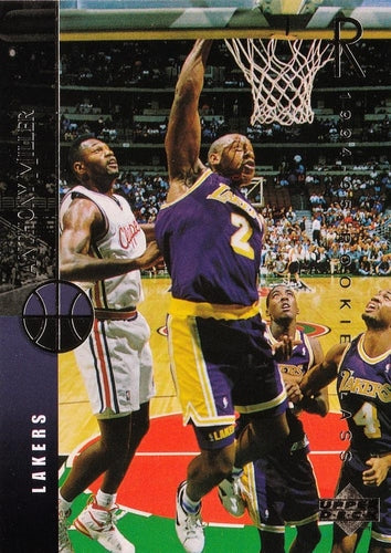 #338 Anthony Miller - Los Angeles Lakers - 1994-95 Upper Deck Basketball