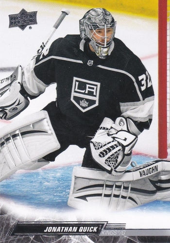 #339 Jonathan Quick - Los Angeles Kings - 2022-23 Upper Deck Hockey
