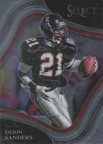 #339 Deion Sanders - Atlanta Falcons - 2021 Panini Select Football