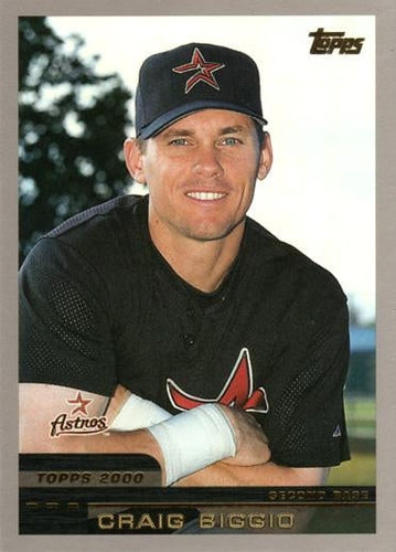#339 Craig Biggio - Houston Astros - 2000 Topps Baseball