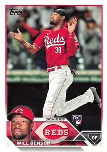 #339 Will Benson - Cincinnati Reds - 2023 Topps Baseball