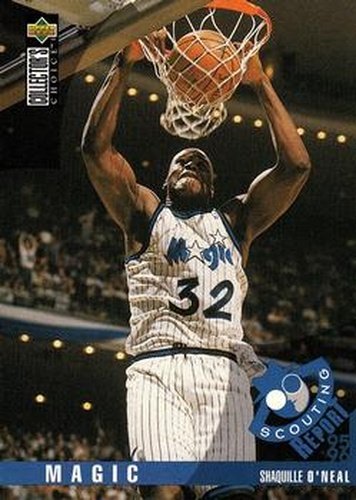 #339 Shaquille O'Neal - Orlando Magic - 1995-96 Collector's Choice Basketball
