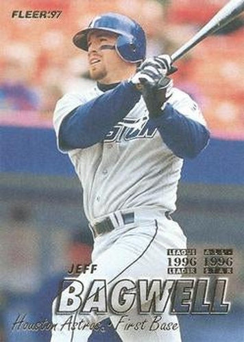 #339 Jeff Bagwell - Houston Astros - 1997 Fleer Baseball
