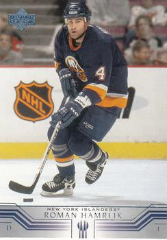 #339 Roman Hamrlik - New York Islanders - 2001-02 Upper Deck Hockey