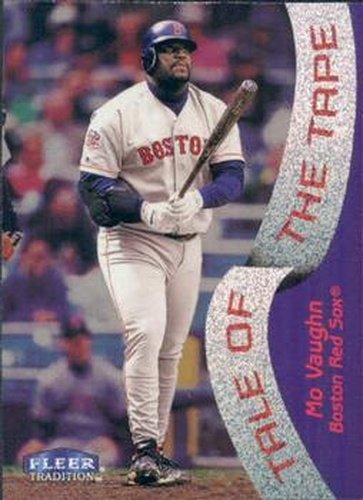 #339 Mo Vaughn - Boston Red Sox - 1998 Fleer Tradition Baseball