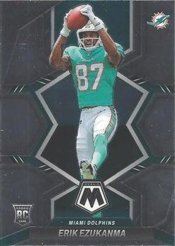 #339 Erik Ezukanma - Miami Dolphins - 2022 Panini Mosaic Football