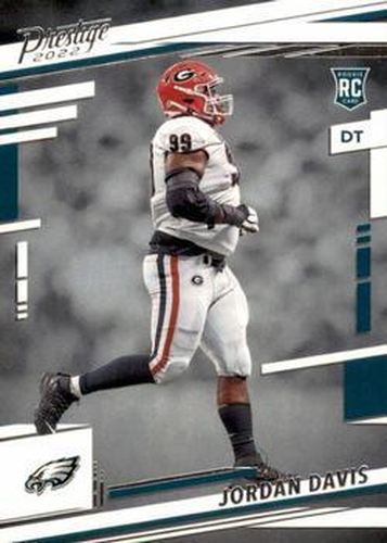 #339 Jordan Davis - Philadelphia Eagles - 2022 Panini Prestige Football