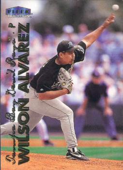#339 Wilson Alvarez - Tampa Bay Devil Rays - 1999 Fleer Tradition Baseball