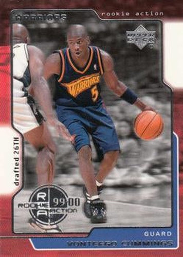 #339 Vonteego Cummings - Golden State Warriors - 1999-00 Upper Deck Basketball