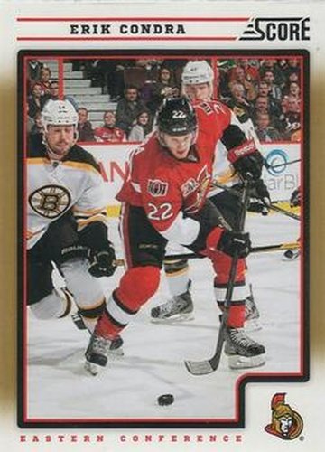 #339 Erik Condra - Ottawa Senators - 2012-13 Score - Gold Rush Hockey