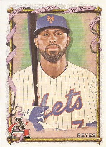 #339 Jose Reyes - New York Mets - 2023 Topps Allen & Ginter Baseball