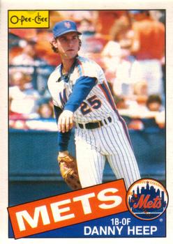 #339 Danny Heep - New York Mets - 1985 O-Pee-Chee Baseball