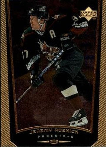 #339 Jeremy Roenick - Phoenix Coyotes - 1998-99 Upper Deck Gold Reserve Hockey