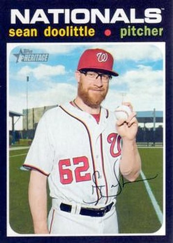 #339 Sean Doolittle - Washington Nationals - 2020 Topps Heritage Baseball