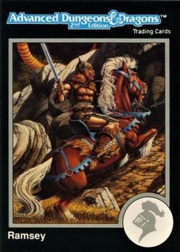 #339 Ramsey - 1991 TSR Advanced Dungeons & Dragons - Silver