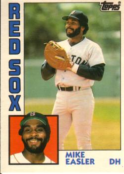 #33T Mike Easler - Boston Red Sox - 1984 Topps Traded Baseball
