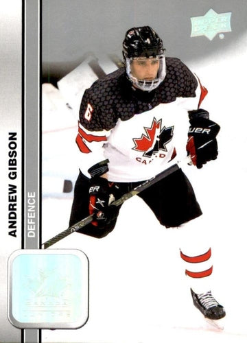 #33 Andrew Gibson - Canada - 2023 Upper Deck Team Canada Juniors Hockey