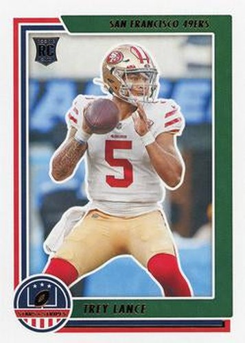#STS-TLA Trey Lance - San Francisco 49ers - 2021 Panini Chronicles - Stars and Stripes Football