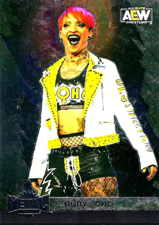 #33 Ruby Soho - 2022 SkyBox Metal Universe AEW Wrestling