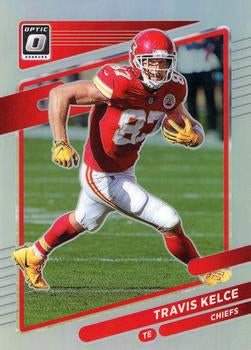 #33 Travis Kelce - Kansas City Chiefs - 2021 Donruss Optic - Holo Football