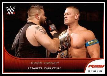 #33 Kevin Owens - 2016 Topps WWE Road to Wrestlemania Wrestling