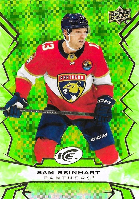 #33 Sam Reinhart - Florida Panthers - 2022-23 Upper Deck Ice - Green Hockey