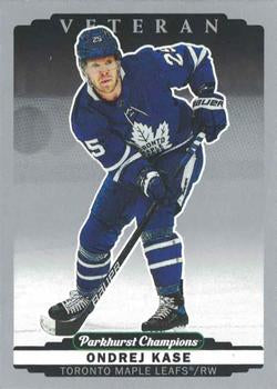 #33 Ondrej Kase - Toronto Maple Leafs - 2022-23 Parkhurst Champions - Silver Hockey