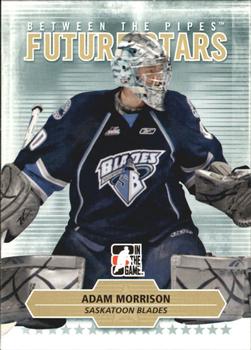 #33 Adam Morrison - Saskatoon Blades - 2009-10 In The Game Between The Pipes Hockey