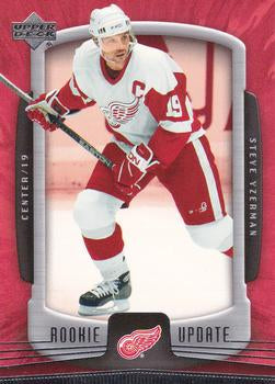 #33 Steve Yzerman - Detroit Red Wings - 2005-06 Upper Deck Rookie Update Hockey