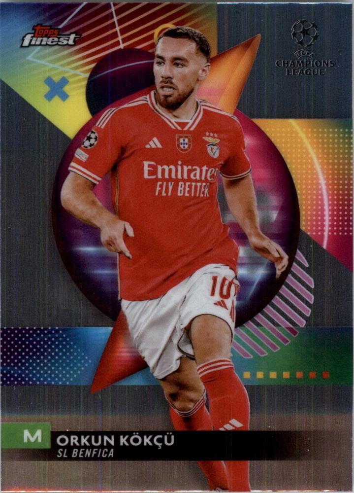 #33 Orkun Kökçü - Benfica - 2023-24 Finest UEFA Club Competitions Soccer