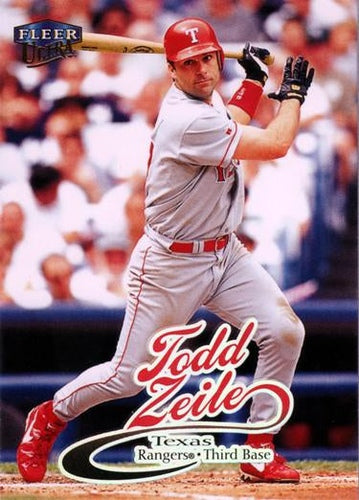 #33 Todd Zeile - Texas Rangers - 1999 Ultra Baseball