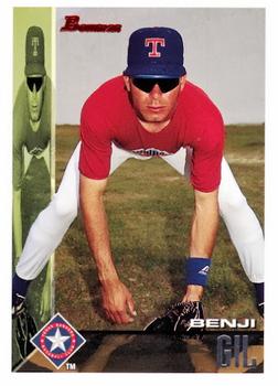 #33 Benji Gil - Texas Rangers - 1995 Bowman Baseball