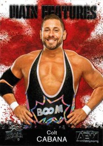 #MF-33 Colt Cabana - 2021 Upper Deck AEW - Main Features Wrestling