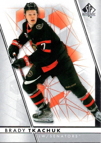 #33 Brady Tkachuk - Ottawa Senators - 2022-23 SP Authentic Hockey