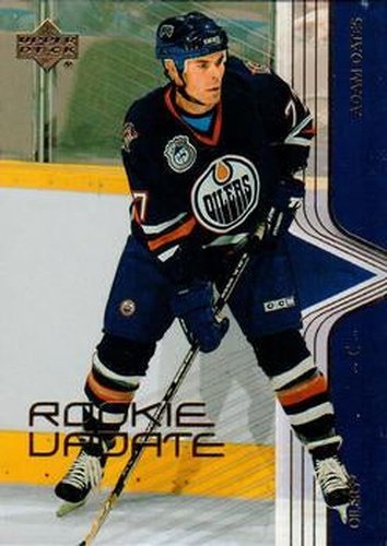 #33 Adam Oates - Edmonton Oilers - 2003-04 Upper Deck Rookie Update Hockey