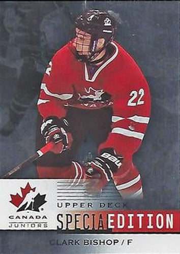 #SE-33 Clark Bishop - Canada - 2014 Upper Deck Team Canada Juniors - Special Edition Hockey