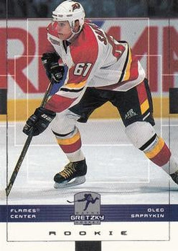 #33 Oleg Saprykin - Calgary Flames - 1999-00 Upper Deck Wayne Gretzky Hockey