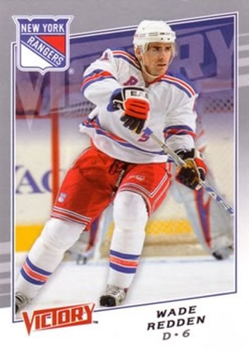 #283 Wade Redden - New York Rangers - 2008-09 Upper Deck Victory Hockey